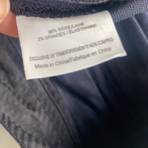 Tory Burch navy pants - Picture 5 of 5